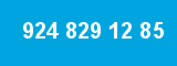 924 829 12 85 924 829 12 85